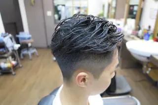 ショート メンズ おしゃれさろんオオキ所属・男を磨く Barber オオキのヘアスタイル