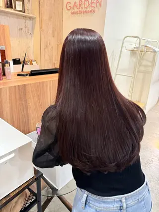 セミロング カラー ✨️トリートメント✨ /✨透明感✨/ゆうのヘアスタイル