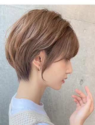 ショート 中村遥香 ☺︎ママ美容師のヘアスタイル