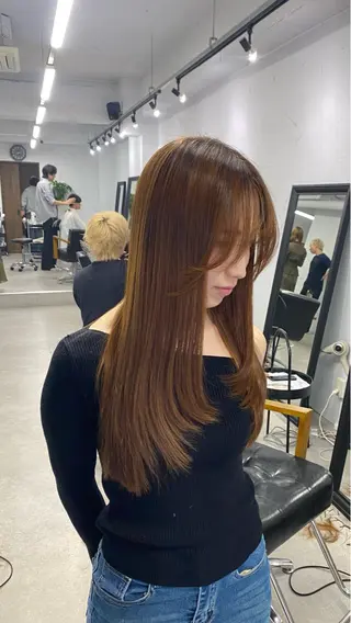 ロング 太田 すず香のヘアスタイル