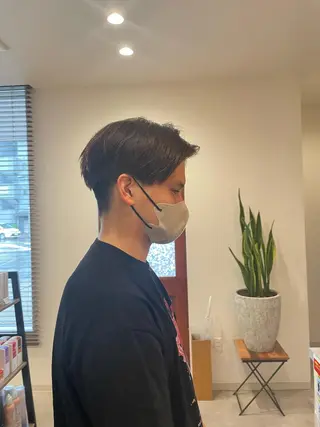 ショート メンズ やまこし 美裕樹のヘアスタイル