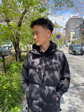 ショート メンズ 野本光一朗/メンズ/ メンズパーマのヘアスタイル