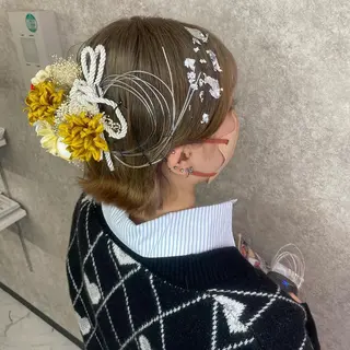 ロング カラー UNDER vr 【アンダーバー】のヘアスタイル