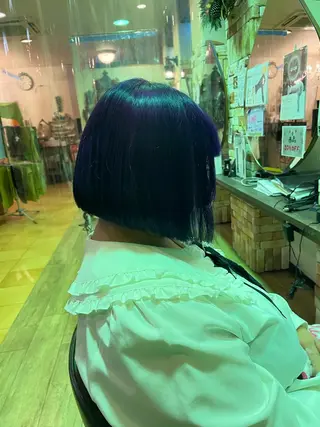ミディアム hair make echo滿木あい花のヘアスタイル