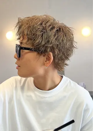 カラー パーマ メンズ メンズ特化 美容師misakiのヘアスタイル
