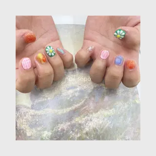 ネイル 自由が丘✳︎奥沢 nail söpöのネイルデザイン