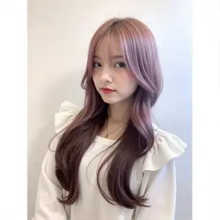 ロング CIEL所属・バレイヤージュ⭐️ 栄/舩木裕矢のヘアスタイル