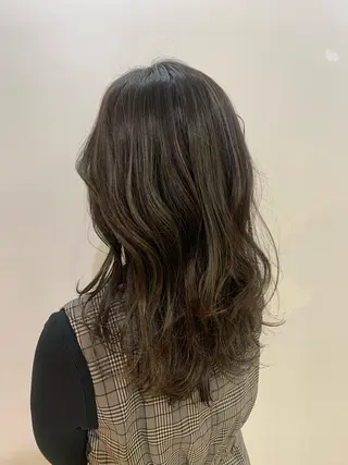 ロング カラー ヘアアレンジ 🫧nari🫧 谷町 大阪のヘアスタイル
