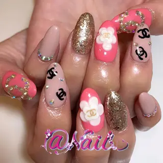 ネイル 小尾 栞のネイルデザイン