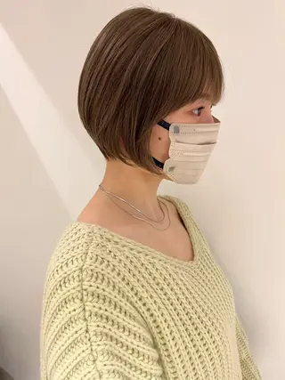 ショート カラー ヘアアレンジ 一箭 恵梧/ロングヘアのヘアスタイル
