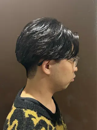 パーマ メンズ 柏メンズカットパーマ NO.1タイチのヘアスタイル