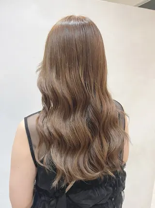ロング あらいしほ /ダブルカラーのヘアスタイル