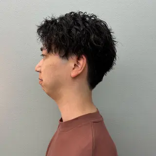 パーマ メンズ レイヤー/髪質改善 🫧小町 紗耶華のヘアスタイル