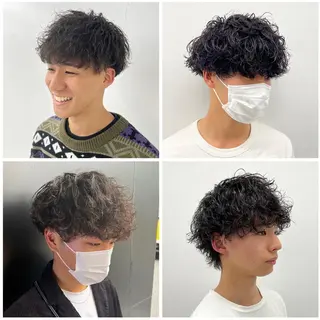 メンズ 柏メンズパーマ特化 蛯谷 晃裕のヘアスタイル