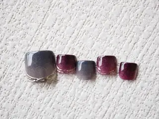 ネイル トップネイリスト Ribbon立川店のネイルデザイン