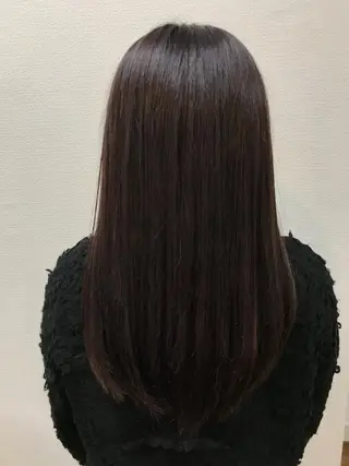 ミディアム カラー 吉森 満俊のヘアスタイル