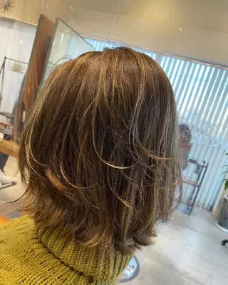 ミディアム カラー addict⭐️ 江川　颯也💎のヘアスタイル