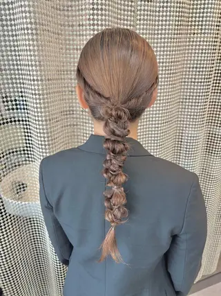 ロング rinrin 天文館のヘアスタイル