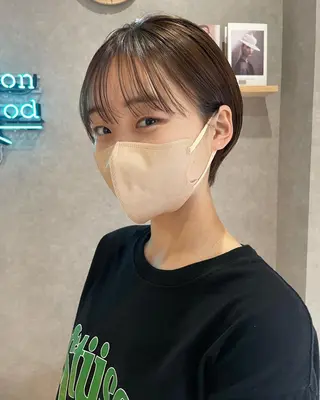 ショート 河原 亮のヘアスタイル