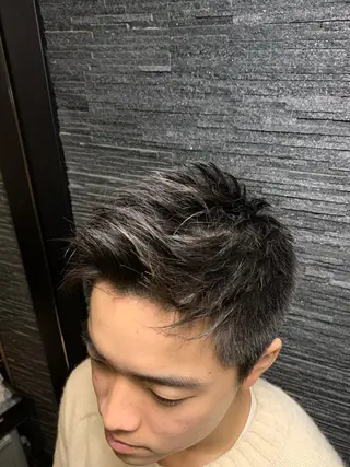ショート 老田竜也 ヒロ銀座ヘアサロンのヘアスタイル