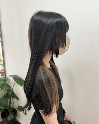 ロング カラー WATANABE MISAKIのヘアスタイル