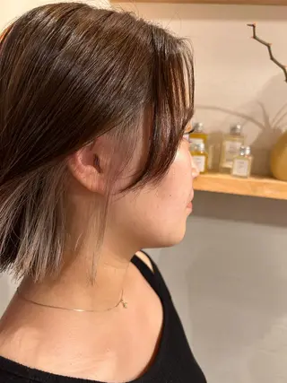 ミディアム 山口 修叶（soen）のヘアスタイル