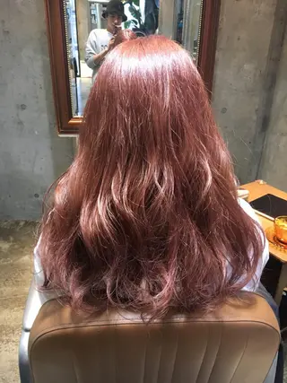 ロング カラー 北條 優輝のヘアスタイル