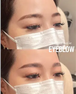 メンズ アイブロウ アンジュール の家インクのマツエク・マツパデザイン