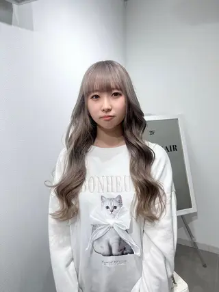 ロング カラー 韓国ヘア🇰🇷 RYOTAのヘアスタイル