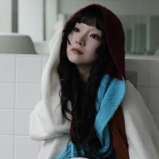 ロング パーマ 繭所属・こはる／ハードパーマ /癖毛風パーマ🧃のヘアスタイル