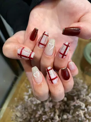 ネイル crystal ⭐︎ colorのネイルデザイン