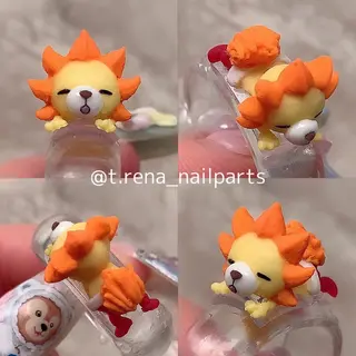 ネイル 3Dアートネイル💗 都築レナのネイルデザイン