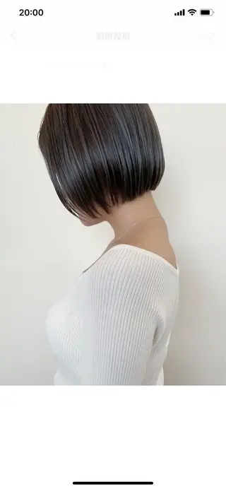 ショート カラー 髪質改善サロン 心斎橋ARCHEのヘアスタイル