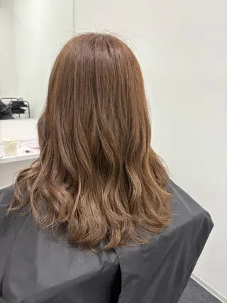ミディアム AI KIのヘアスタイル