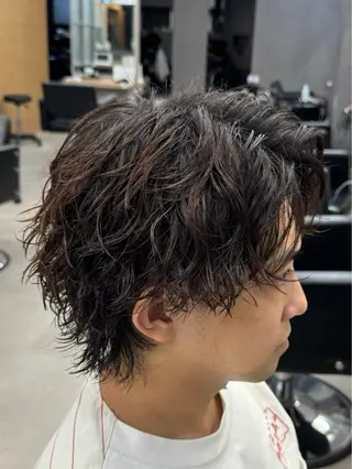 パーマ AITOKYOアキラ 渋谷/縮毛/パーマのヘアスタイル