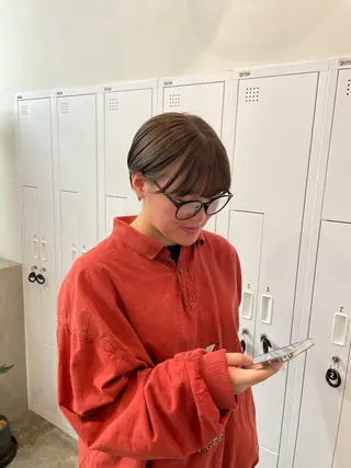 ショート 立野 莉央のヘアスタイル