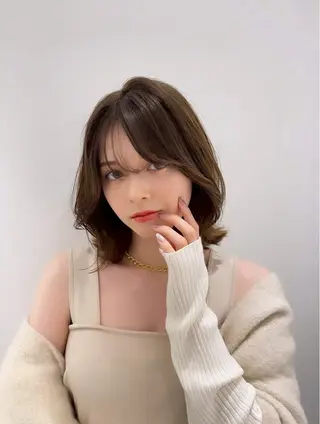 ミディアム ボブ・パーマ特化 🌟フジタのヘアスタイル