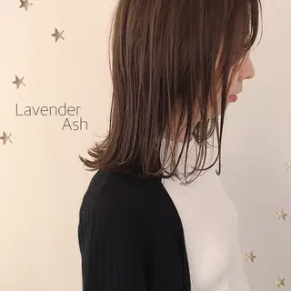 カラー 市川 千夏のヘアスタイル