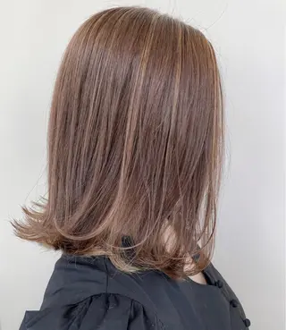 ミディアム カラー 【透明感、艶髪】西村 有司のヘアスタイル