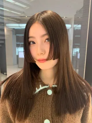 ロング ハッシュカット ✦·.⋆  SAYAのヘアスタイル
