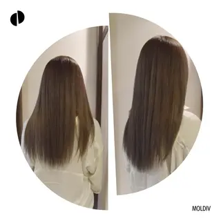 ロング カラー ✨縮毛矯正✨髪質改善 ナカシマ ユミのヘアスタイル