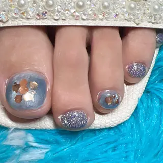 ネイル MIKA／耳ツボ ／マグネットネイルのネイルデザイン