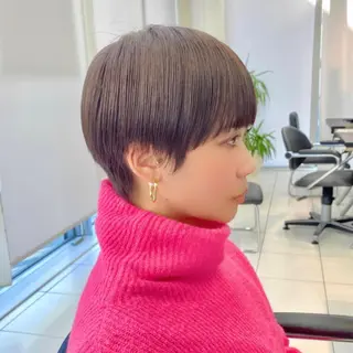ショート 加藤 真介のヘアスタイル