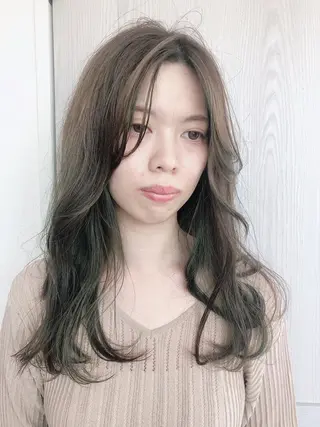 セミロング hair salon FAWN🦌のヘアスタイル
