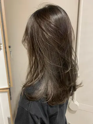 セミロング 柔らかいカラー🎀 rinaのヘアスタイル