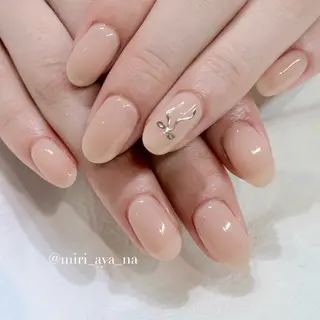 ネイル 新宿代々木/ちゅるん キレイめ/miriのネイルデザイン