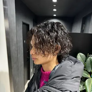 パーマ 🔥フェザーパーマ 特化🔥勇斗のヘアスタイル