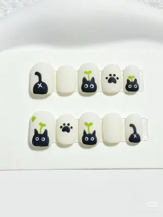 ネイル Horie 雪のネイルデザイン