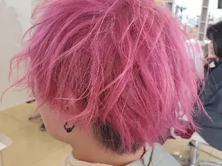 カラー 北野 親善のヘアスタイル