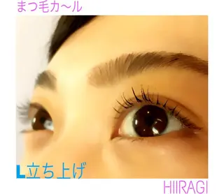 マツエク・マツパ 美容室 HIIRAGIのマツエク・マツパデザイン